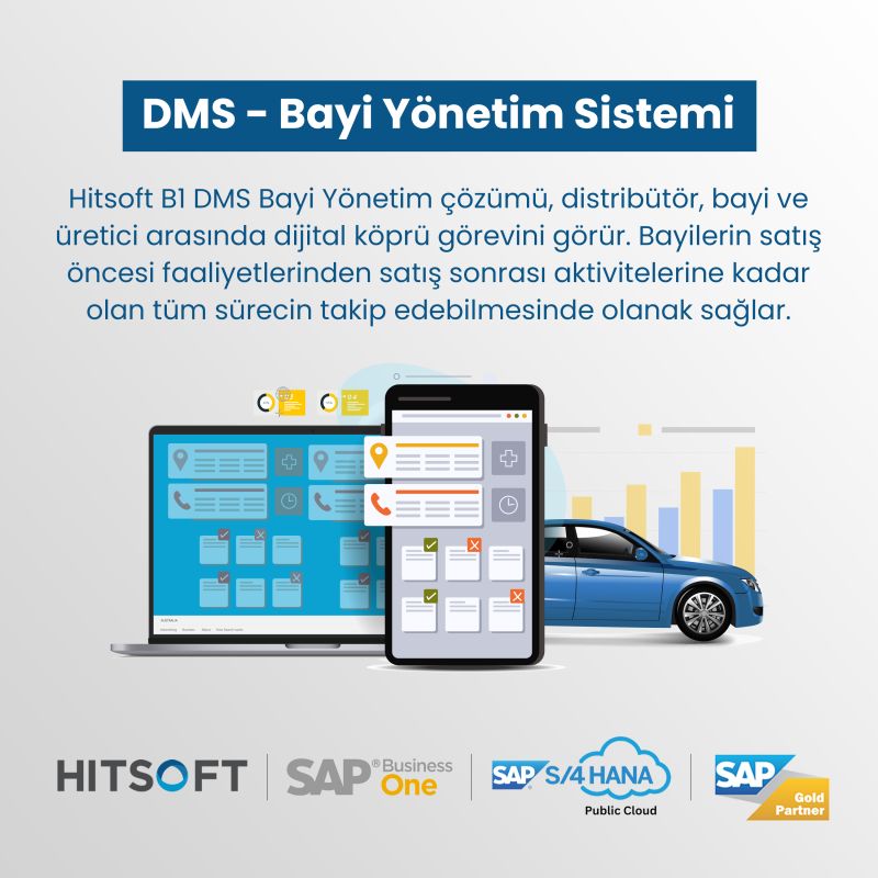 Hitsoft | Bayi Yönetiminde Dijital Çözüm: Hitsoft B1 DMS